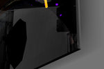 King James panel catching lamp light to reveal its cinematic glow
