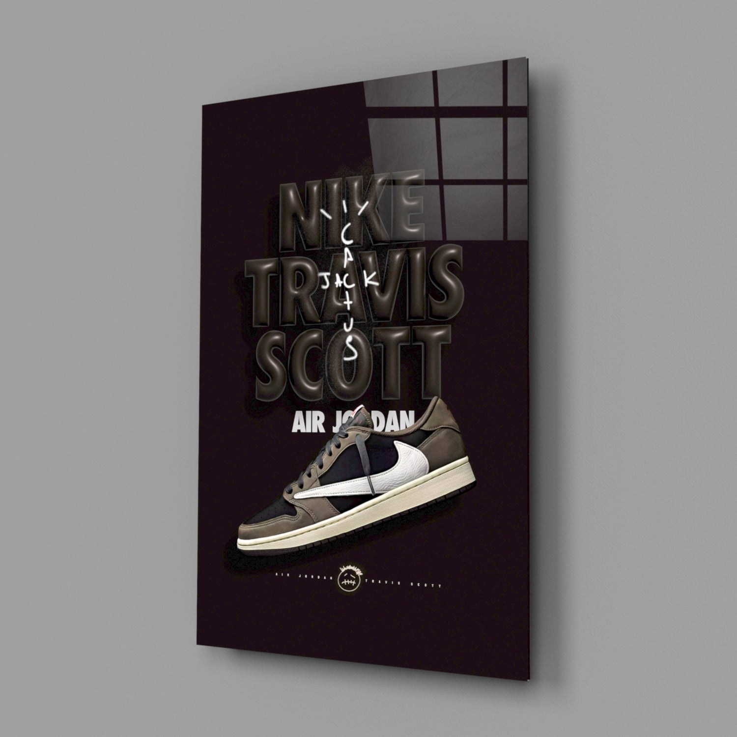 Air Jordan Glass Wall Art || Designer Collection.