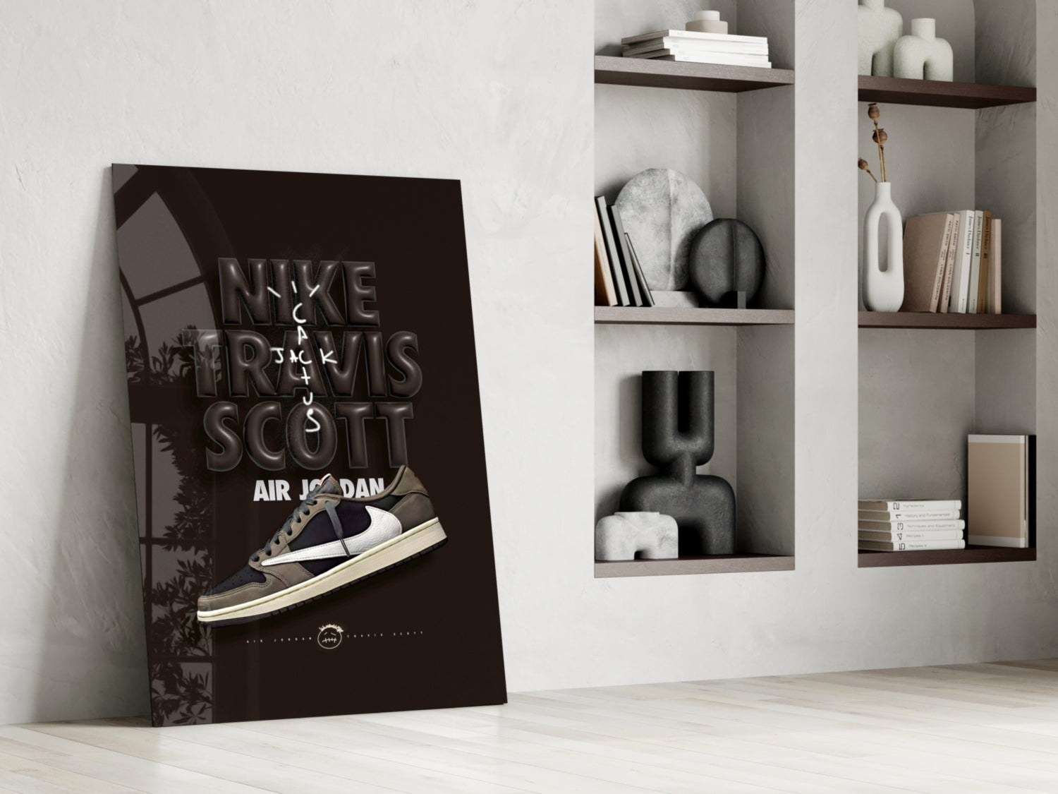 Air Jordan Glass Wall Art || Designer Collection.