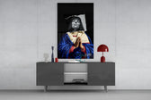 Contemporary Virgin Glass Wall Art || Designer Collection.