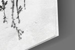 Bird on the Branch panel catching window light to reveal its cinematic glow
