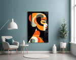 She panel adding editorial flair to a hallway