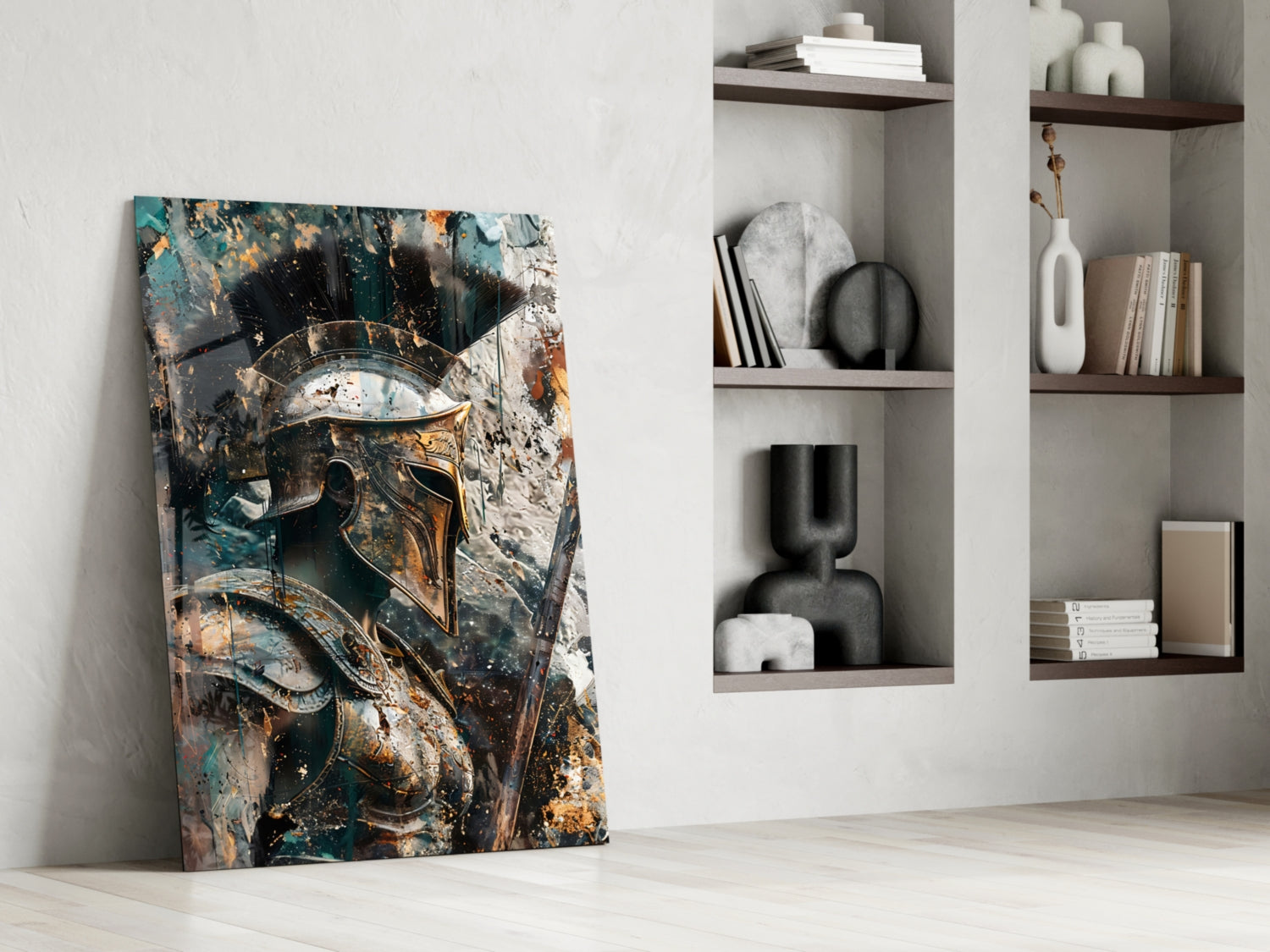 Gladiator Glass Wall Art || Designer Collection.