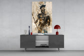 Gladiator Glass Wall Art || Designer Collection.