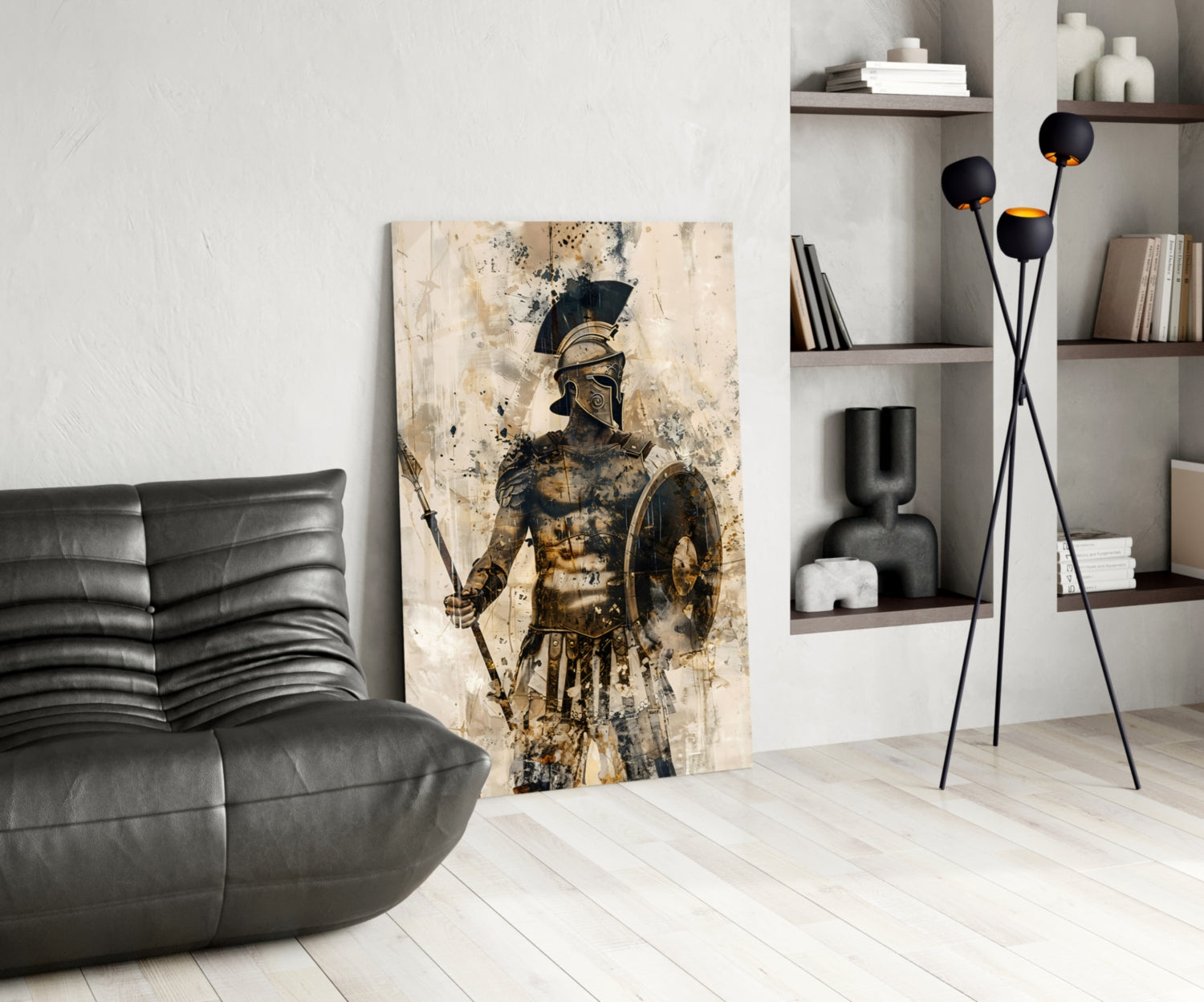 Gladiator Glass Wall Art || Designer Collection.