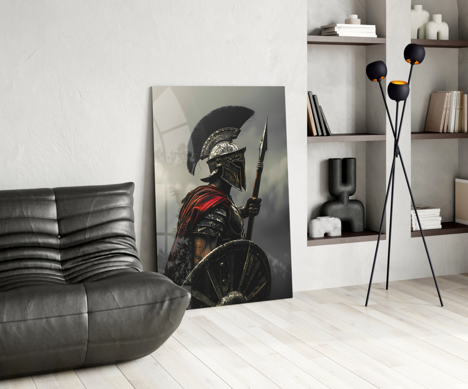 Gladiator Glass Wall Art || Designer Collection.