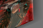 Gladiator panel catching lamp light to reveal its cinematic glow