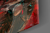 Gladiator panel catching lamp light to reveal its cinematic glow