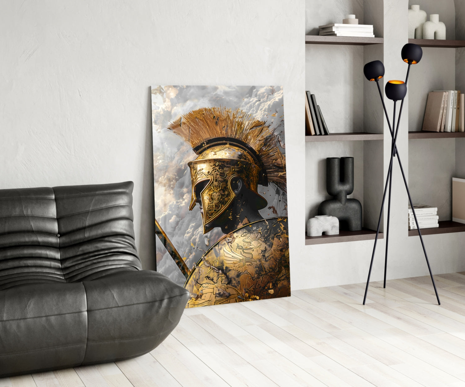 Gladiator Glass Wall Art || Designer Collection.