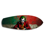 Sinister Clown Comic Pop Art Glass Wall Art.