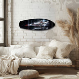 Futuristic Sci-Fi Rifle Glass Wall Art.