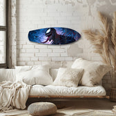 Dark Symbiote Anti-Hero Glass Wall Art.
