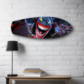 Crazy Mask Anti-Hero Comic Glass Wall Art.