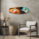 Straw Hat Pirate Captain Anime Glass Wall Art.