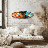 Straw Hat Pirate Captain Anime Glass Wall Art.