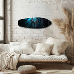 3D Spider Web Glass Wall Art.