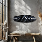 Planetary Alignment Galaxy Glass Wall Art.