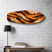 Bengal Tiger Stripe Glass Wall Art.