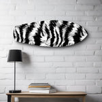 Zebra Stripe Glass Wall Art.