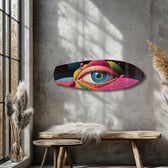 Surreal Pop Art Eye Glass Wall Art.
