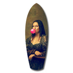 Renaissance Bubble Gum Pop Art Tempered Glass Wall Art.