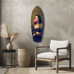 Renaissance Bubble Gum Pop Art Tempered Glass Wall Art.
