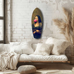 Renaissance Bubble Gum Pop Art Tempered Glass Wall Art.