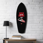 Red White Sneaker Chicago Pop Art Glass Wall Art.