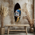 Pearl Earring Modern Renaissance Glass Wall Art.