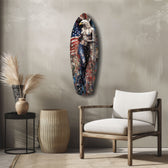 Eagle Glass Wall Art.
