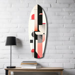 Modern Wave Harmony Glass Wall Art.
