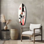 Modern Wave Harmony Glass Wall Art.