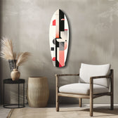 Modern Wave Harmony Glass Wall Art.