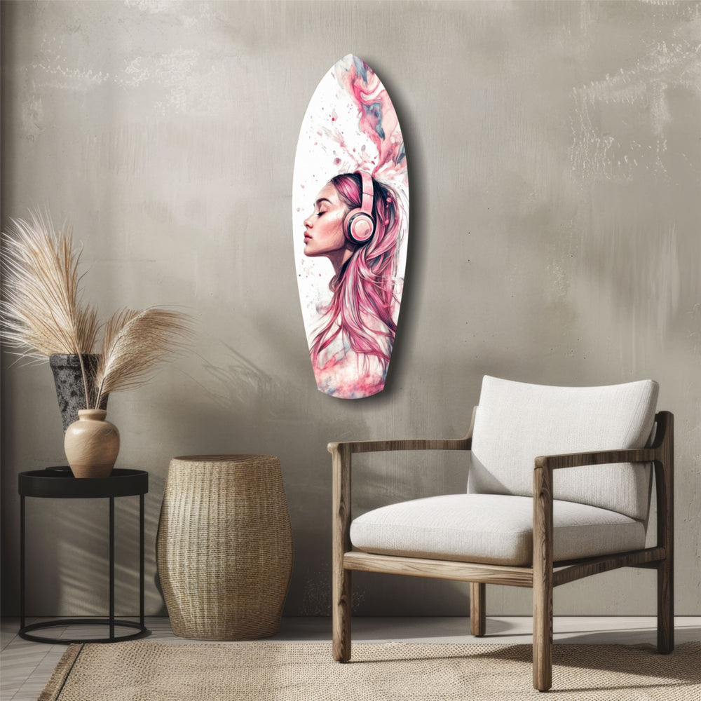 Dreamwave Beats Glass Wall Art.
