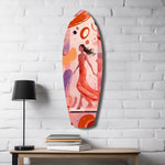 Dance Flow Glass Wall Art.