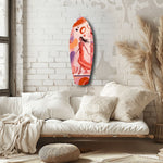 Dance Flow Glass Wall Art.