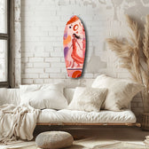 Dance Flow Glass Wall Art.