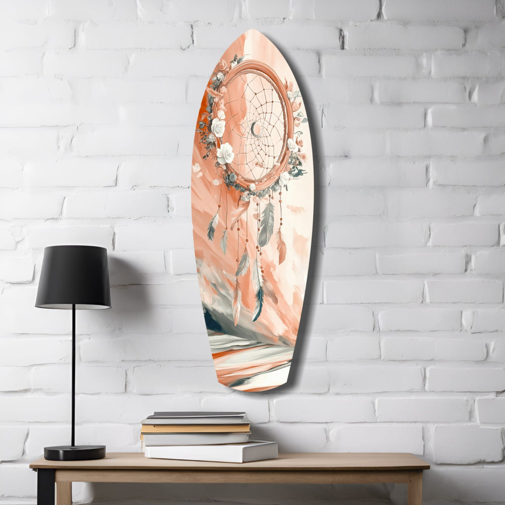 Dreamcatcher Glass Wall Art.