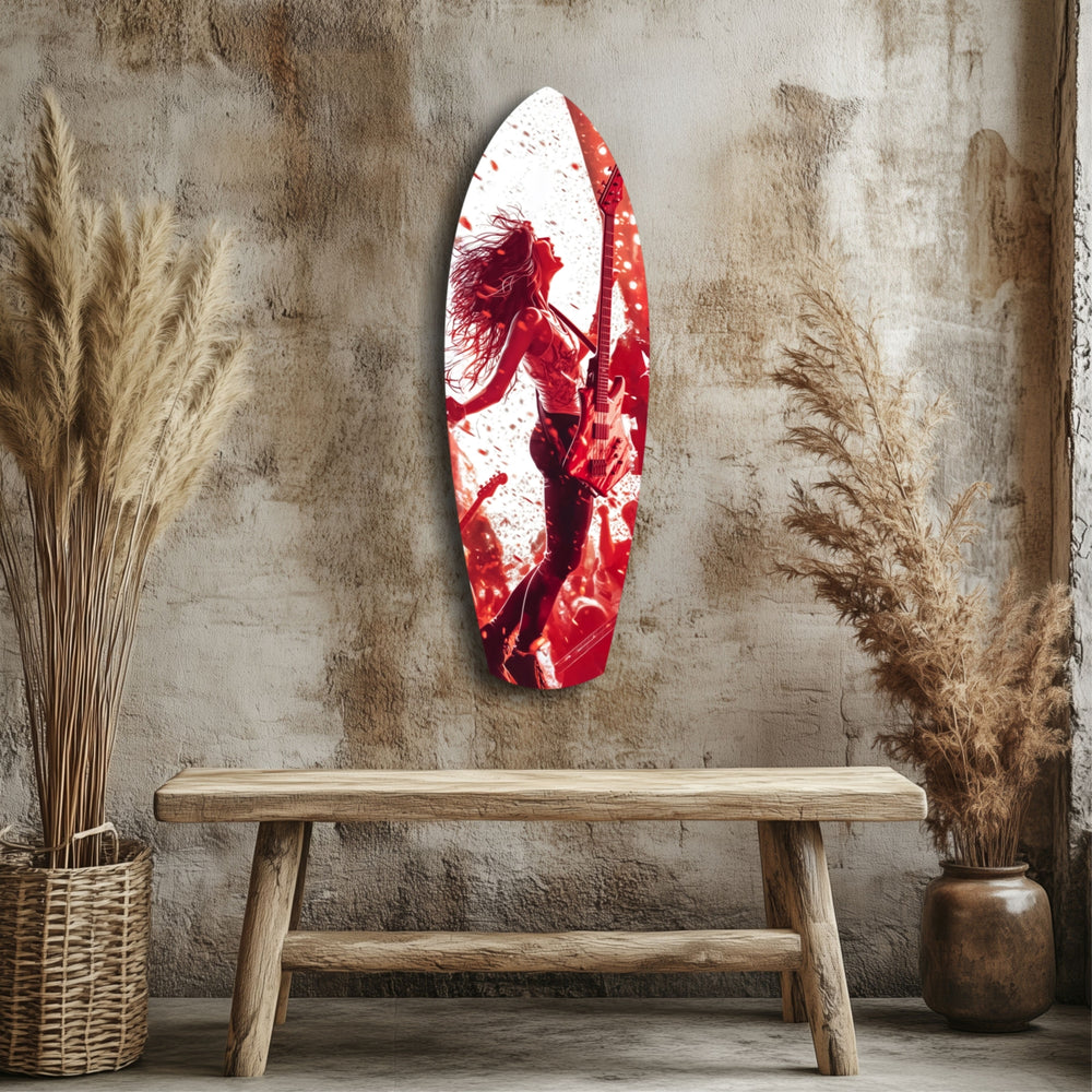 Soul of the Music Glass Wall Art.