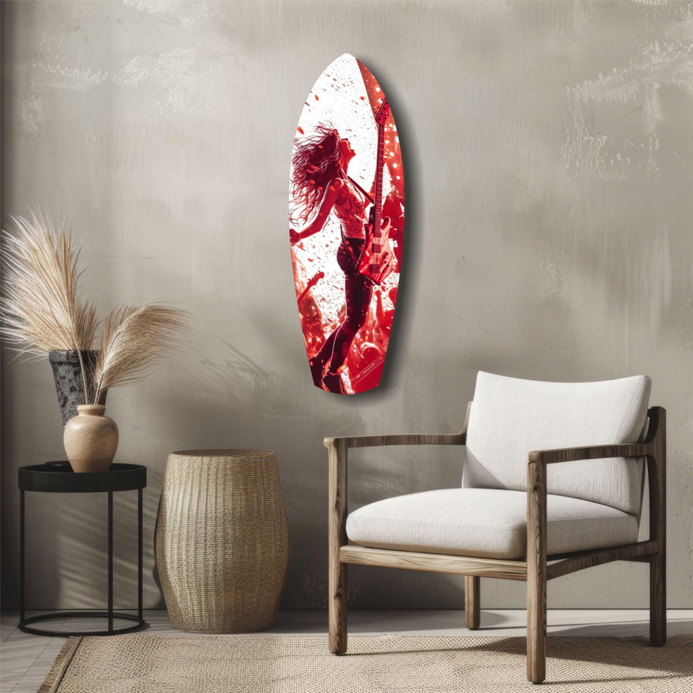 Soul of the Music Glass Wall Art.