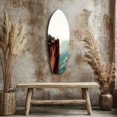 Solitude Glass Wall Art.
