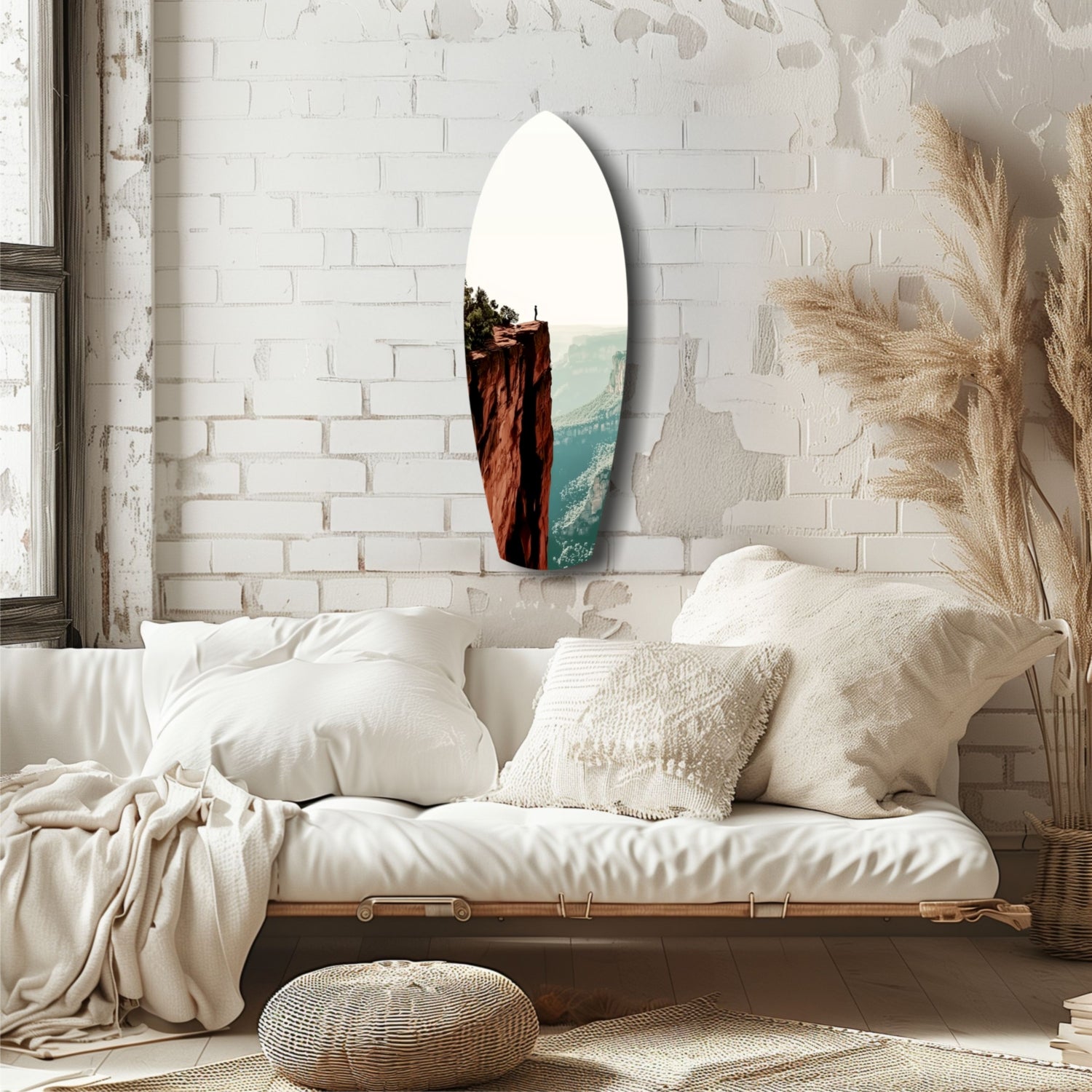 Solitude Glass Wall Art.