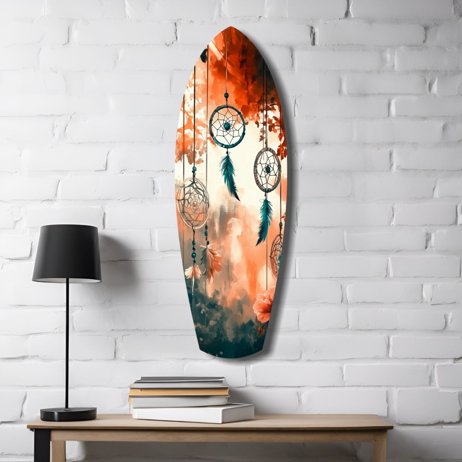 Dreamcatcher Glass Wall Art.