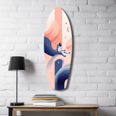 Creamy Dreams Glass Wall Art.
