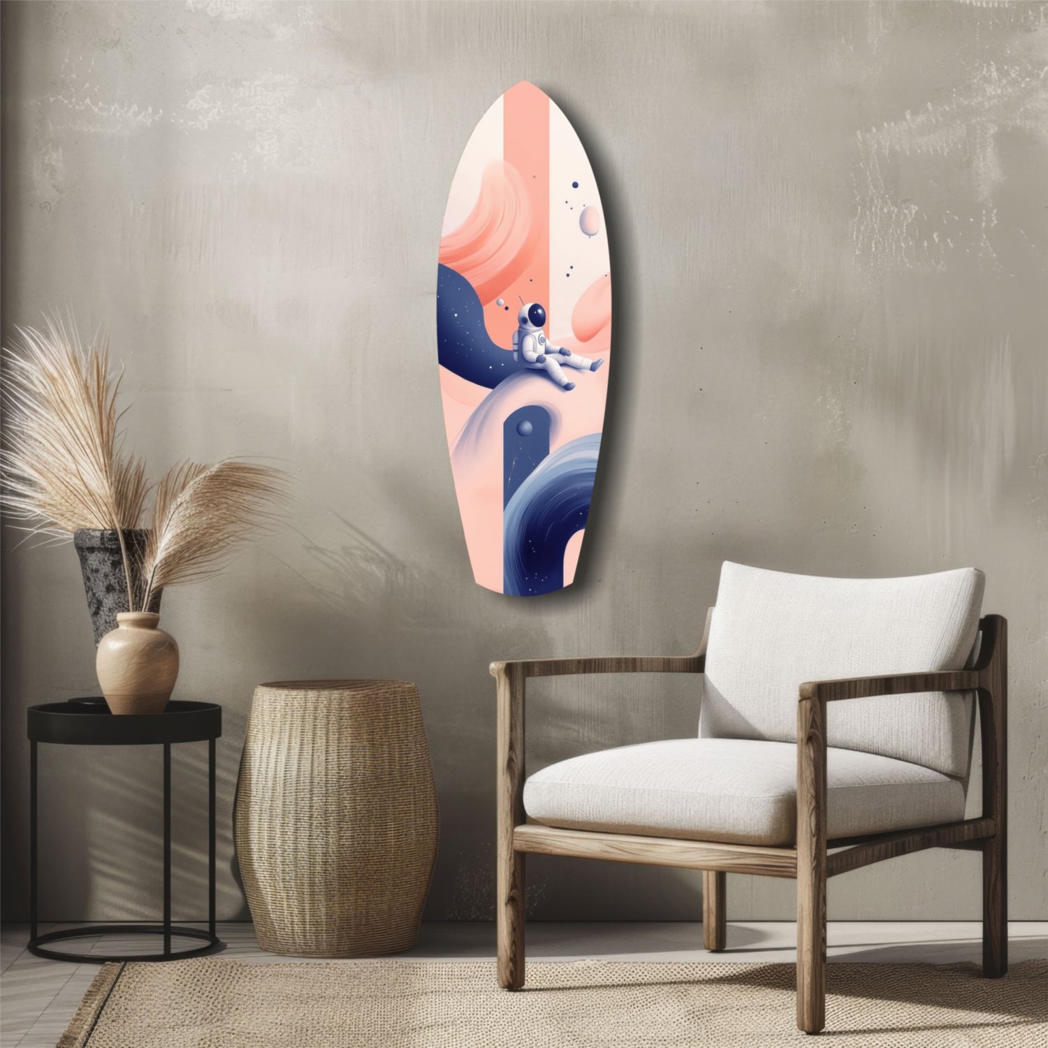 Creamy Dreams Glass Wall Art.