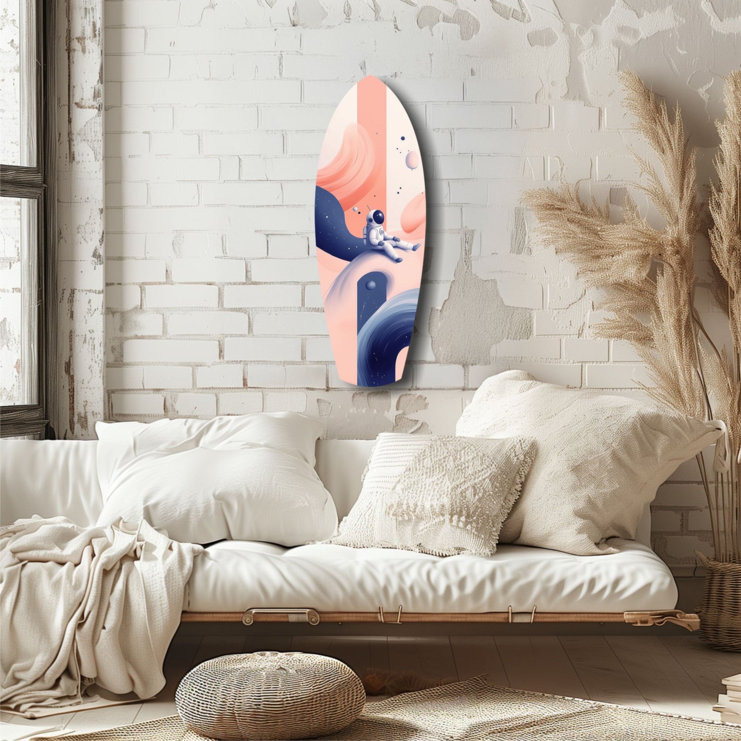 Creamy Dreams Glass Wall Art.