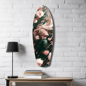 Blooming Breeze Glass Wall Art.