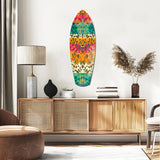 Camouflaged Tiger Glass Wall Art