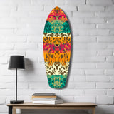 Camouflaged Tiger Glass Wall Art