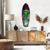 Alien Invade Glass Wall Art.